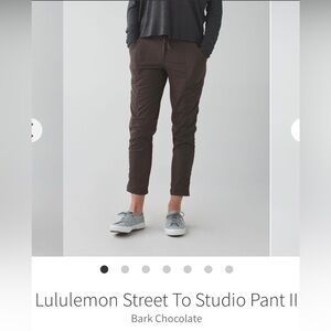 Lululemon street to studio pant size 12